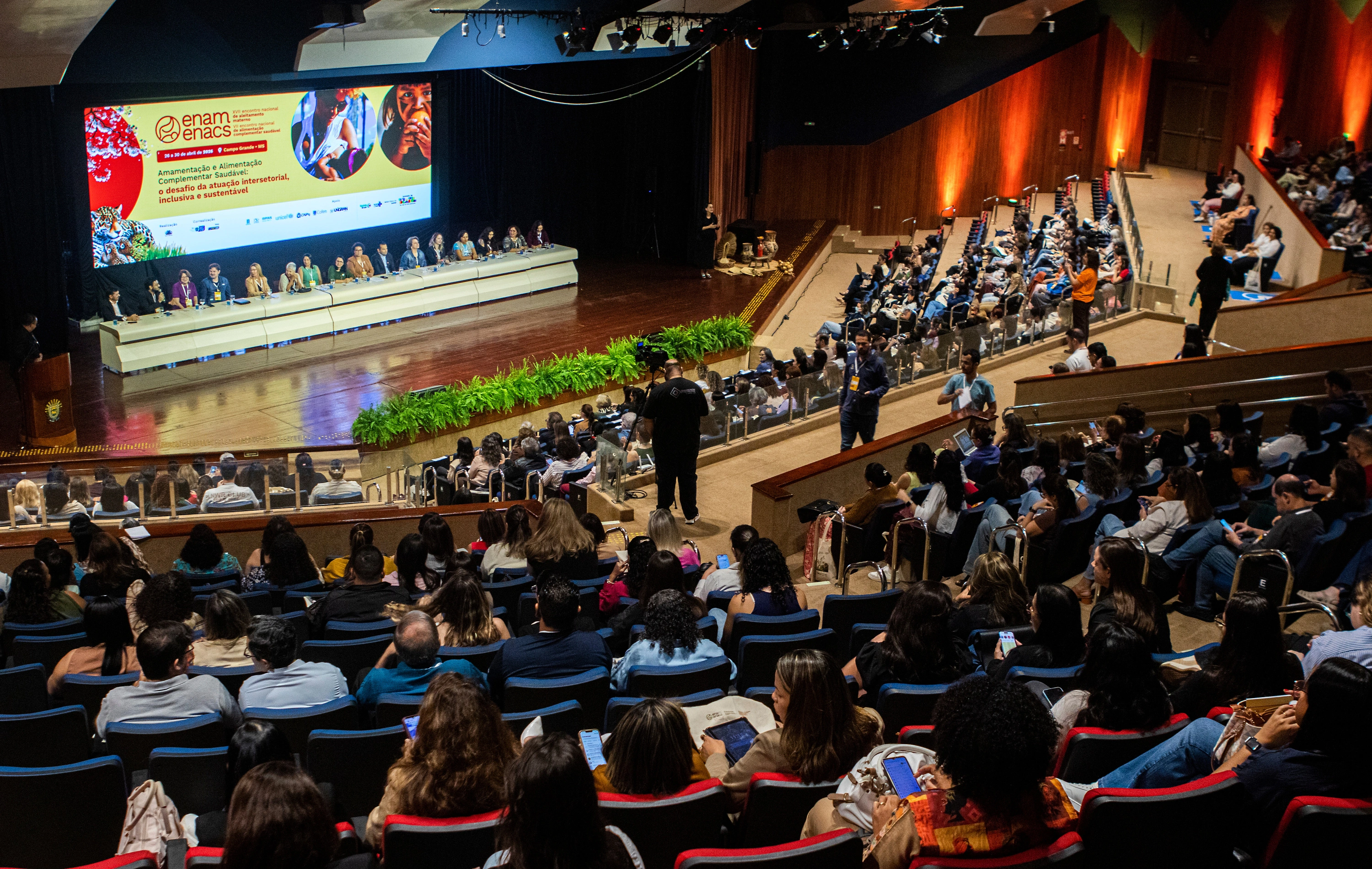 Auditório durante o ENAM ENACS 2026