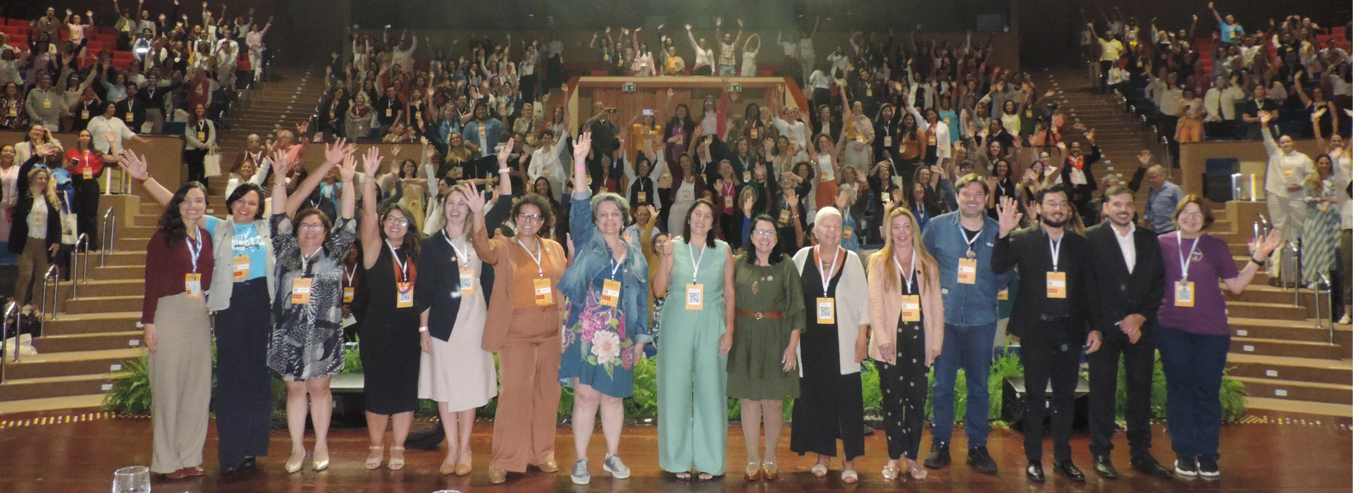 Participantes do ENAM ENACS 2026 no auditório