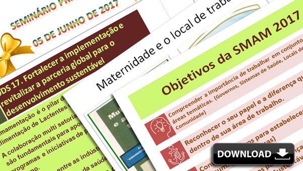 Seminário preparatório – SMAM 2017 (donwload)