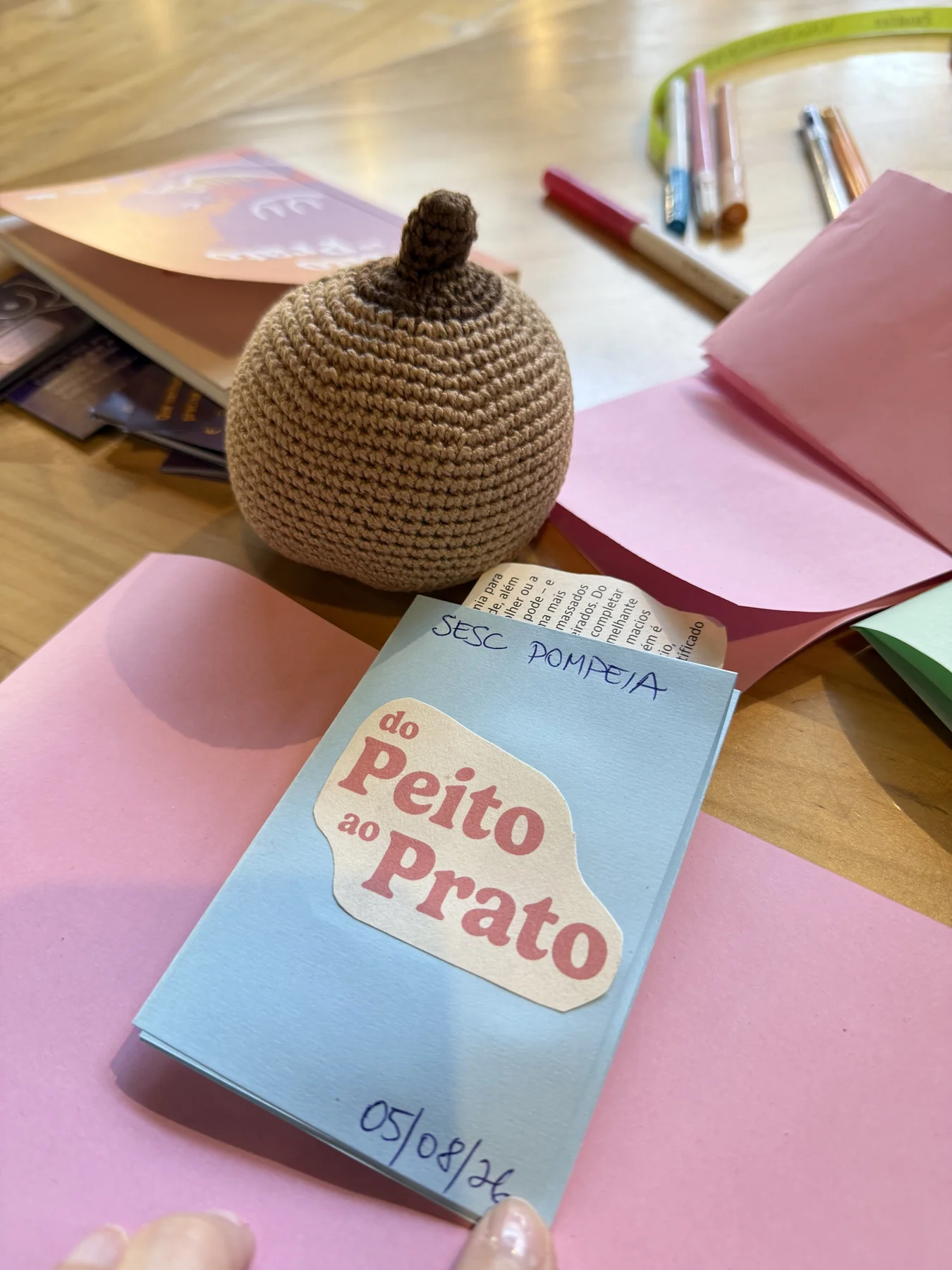 Registro da atividade Construindo trajetórias alimentares com vínculo e respeito: projeto Do Peito ao Prato, enviado por Ana Basaglia