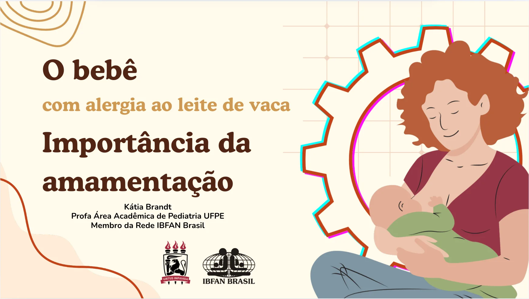 Registro da atividade O bebê com alergia ao leite de vaca: importância da amamentação, enviado por Katia Galeão Brandt