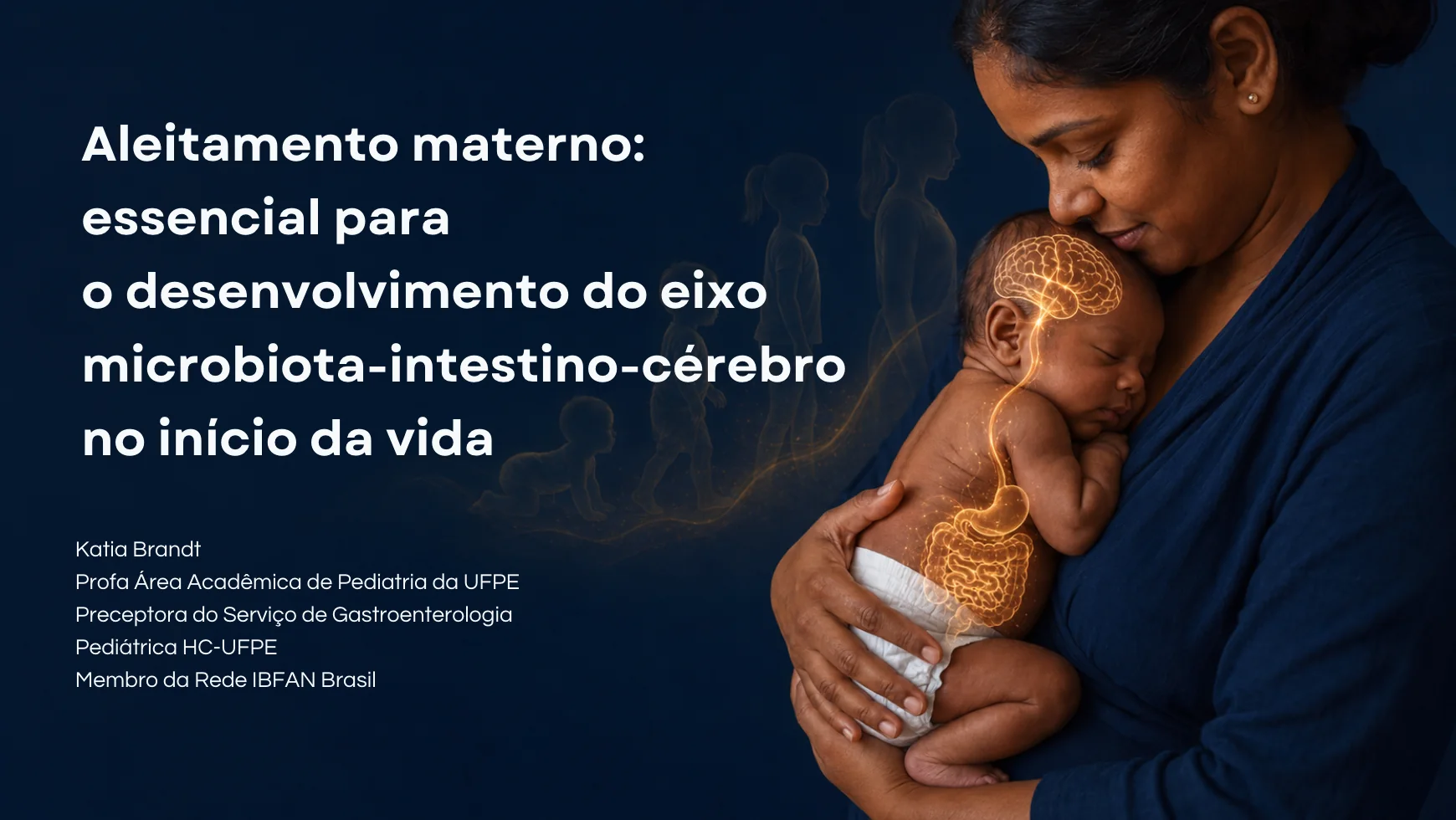 Registro da atividade Aleitamento materno: essencial para o desenvolvimento do eixo intestino-cérebro no início da vida, enviado por Katia Galeão Brandt
