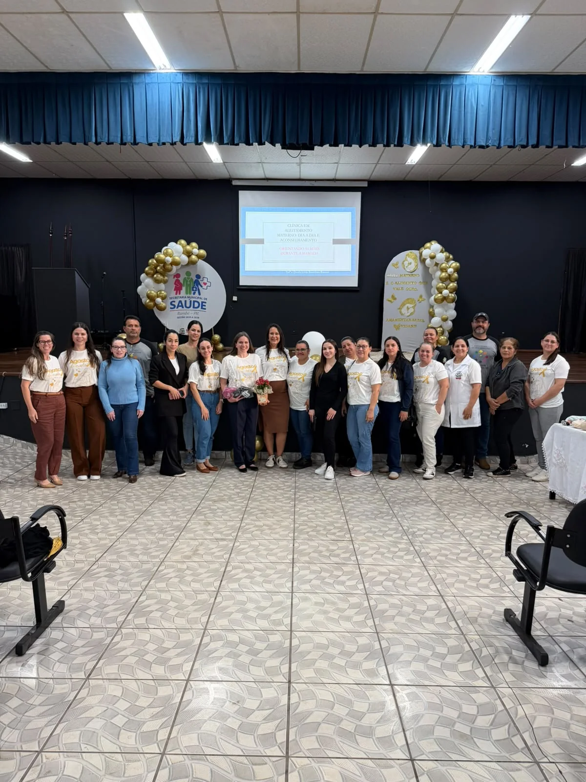 Registro da atividade Capacitação em aleitamento materno para profissionais de saúde de Itambé, enviado por Lívia Bortolato Bassan
