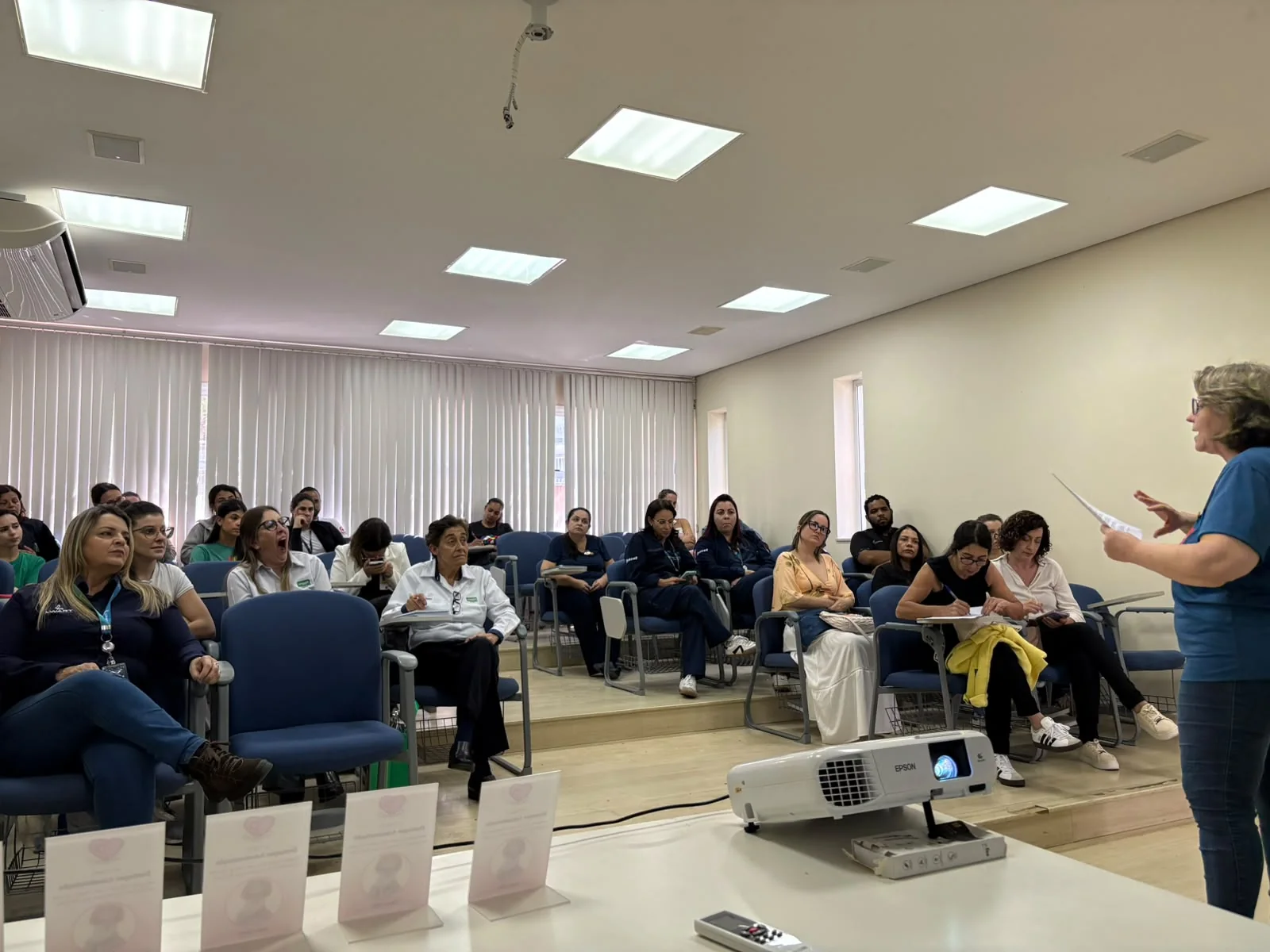Registro da atividade SMAM 2026 e Agosto Dourado: evento de abertura, enviado por Maria Nereida Panichi