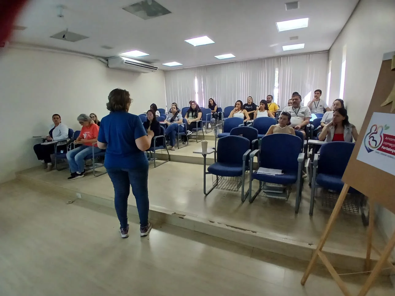 Registro da atividade Curso de Capacitação em Aleitamento Materno, enviado por Maria Nereida Panichi