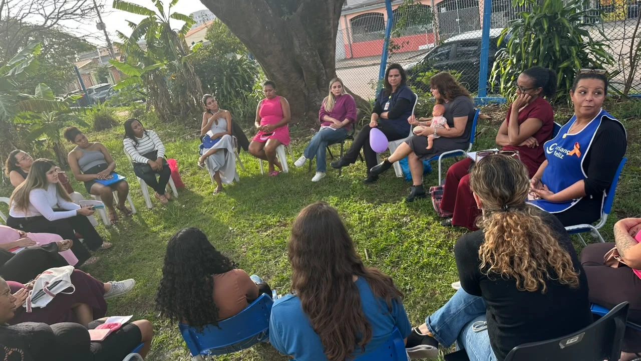 Registro da atividade Roda de conversa com gestantes em UBS, enviado por Cláudia Gondim